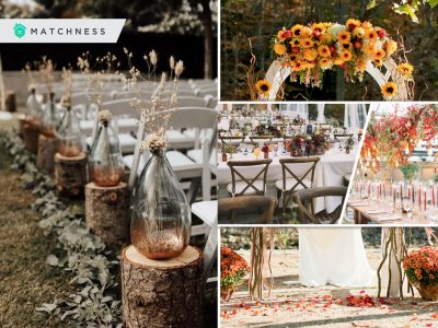 Having a romantic fall wedding with these 25 decor ideas2