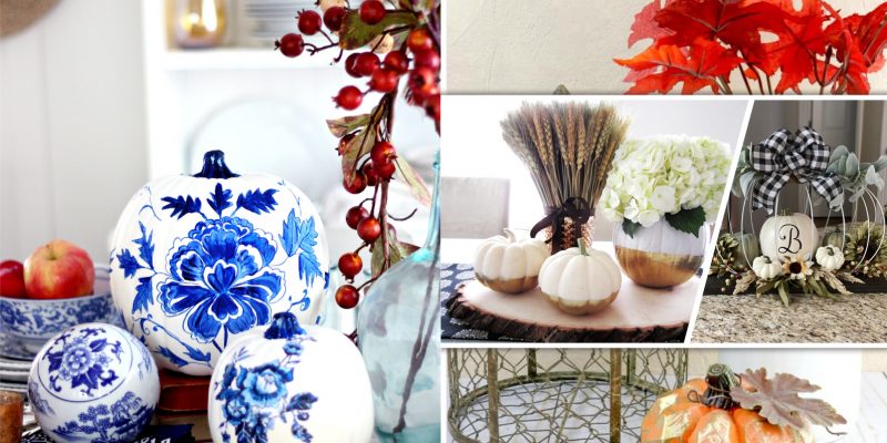How to make diy pumpkins to complete your autumn home concept2