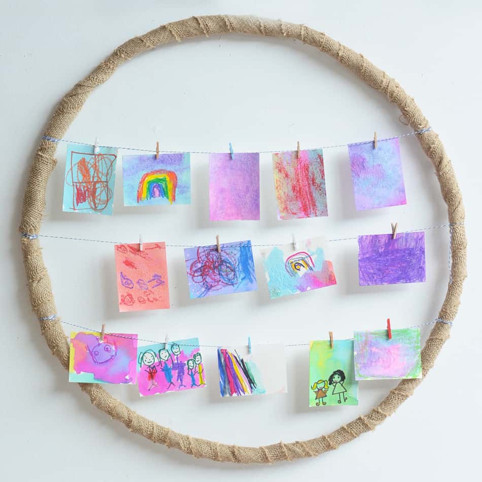 Hula-hoop-picture-frame-