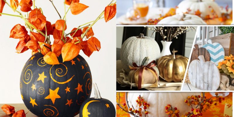 Presenting the pumpkin to your home decoration with these 50 ideas2