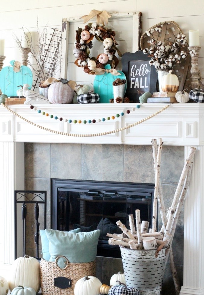 Simple-modern-farmhouse-fall-mantel-decor-min