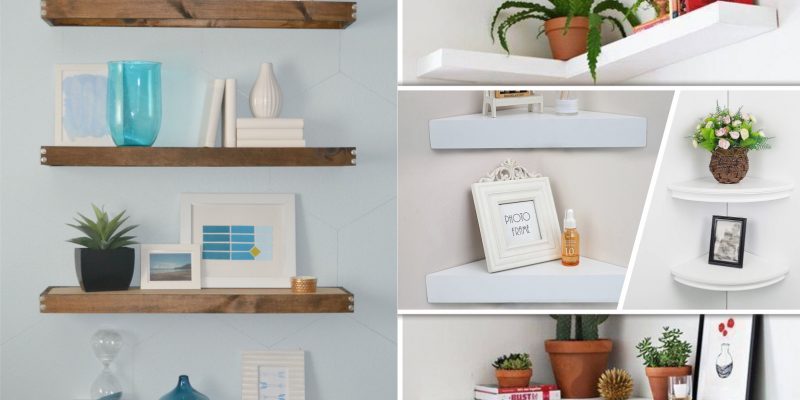 Style your floating shelves with these 45 ideas2