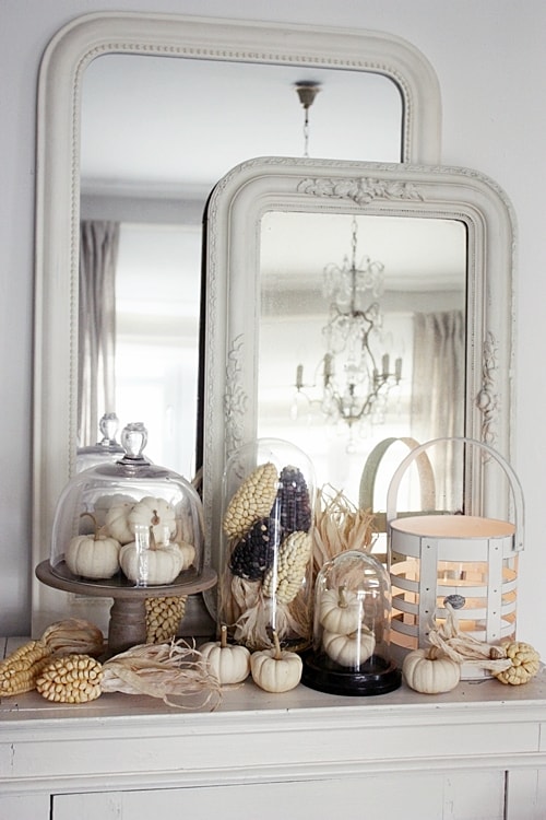 White-living-fall-mantel