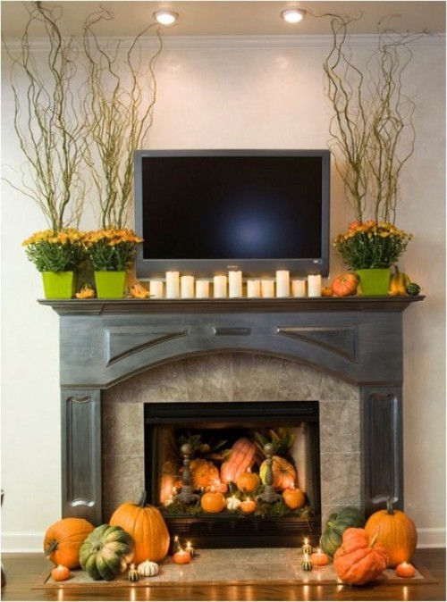 Beautiful-fall-mantel-decor-ideas-5