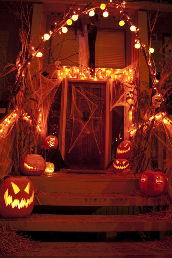 Best-diy-halloween-front-door-lighting-ideas