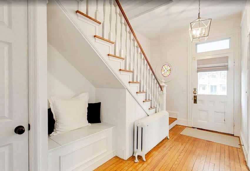 Built-in-bench-nook-under-stairs-20