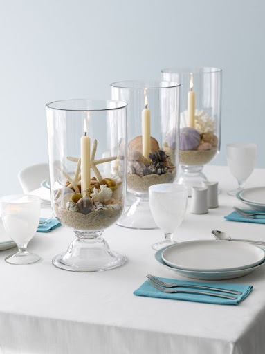 Coastal-table-table-centerpiece-decor-idea