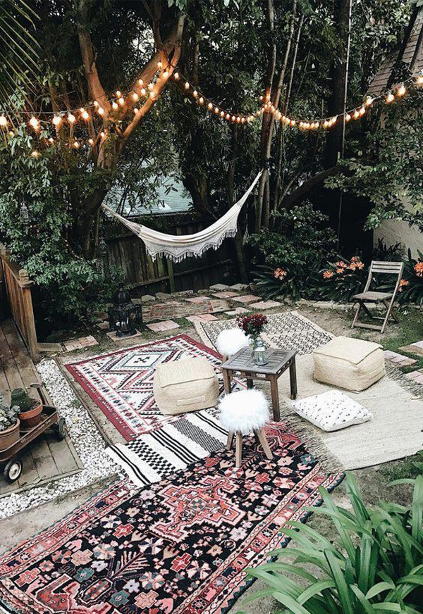 Cozy-boho-garden-decor-ideas