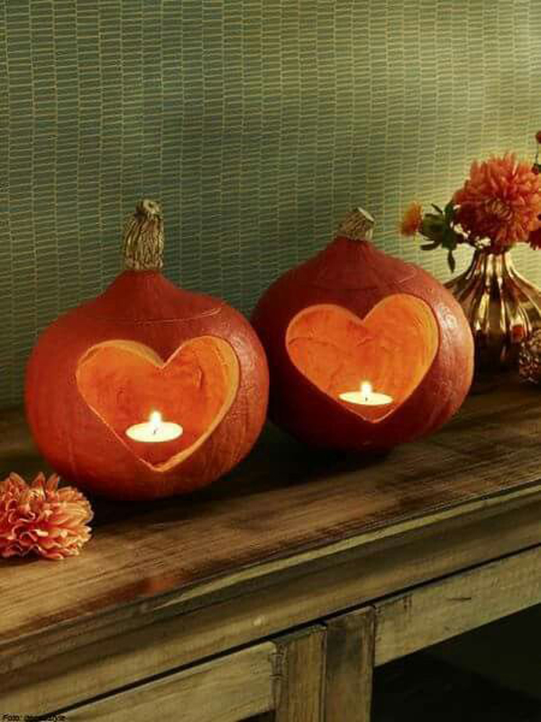 Diy-fall-pumpkin-candle-holders