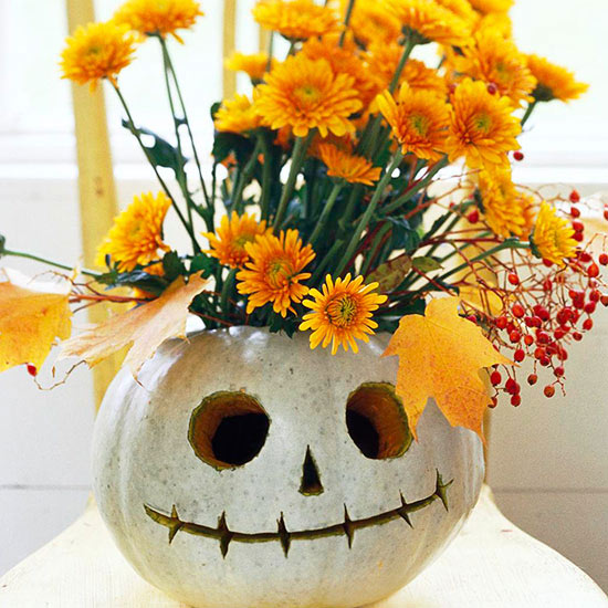 Face-vase-pumpkin