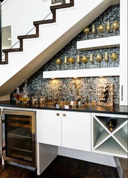 Home-bar-under-staircase