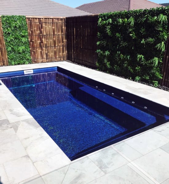 Pool-backyard-bamboo-fence-design