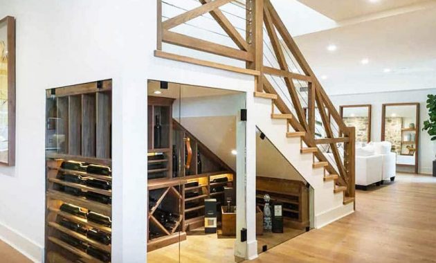 Under-stairs-wine-cellar