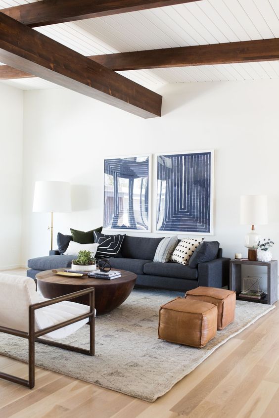06-a-duo-of-geometric-artworks-match-the-sofa-and-adds-interest