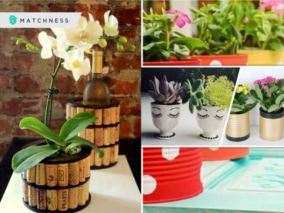 20 creative pots with upcycle projects2