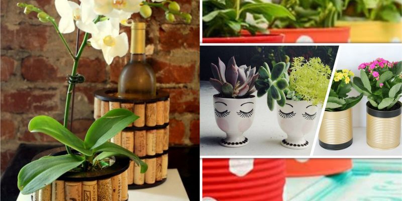 20 creative pots with upcycle projects2