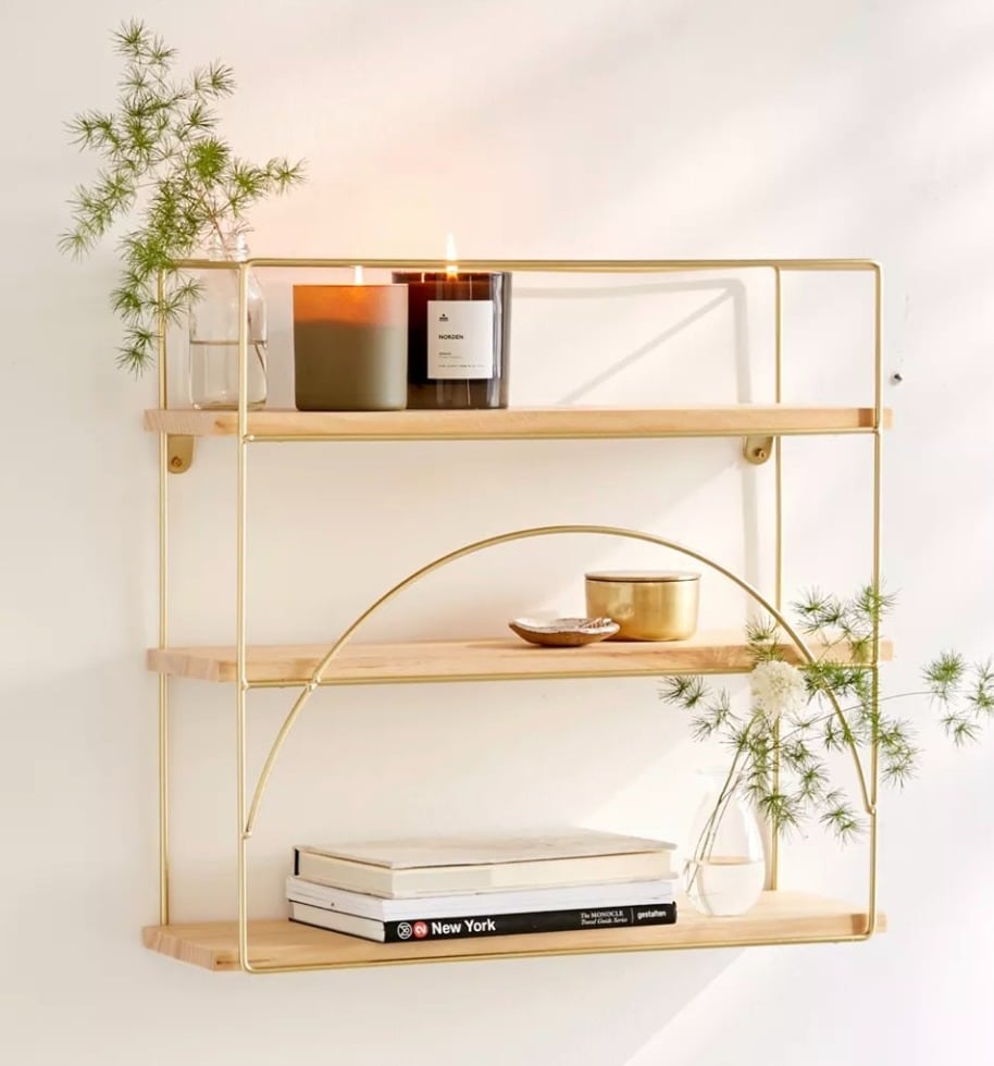 22-pretty-gold-wall-shelving