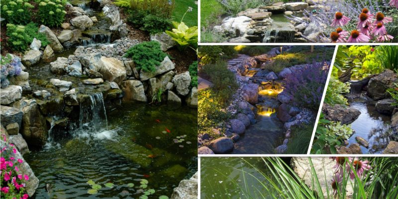40 artificial river ideas for a calming yard atmosphere2