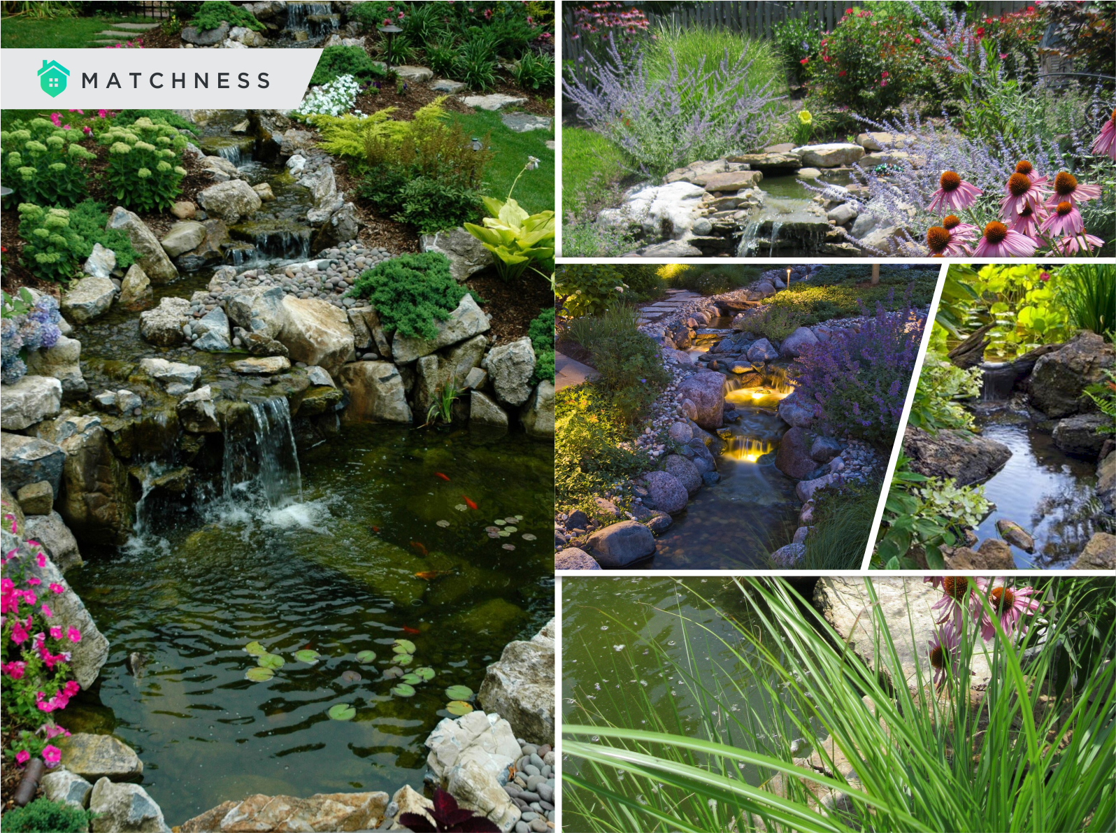 40 Artificial River Ideas for a Calming Yard Atmosphere - Matchness.com