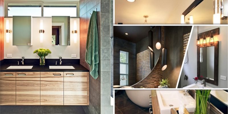 45 varied lighting ideas for your bathroom2