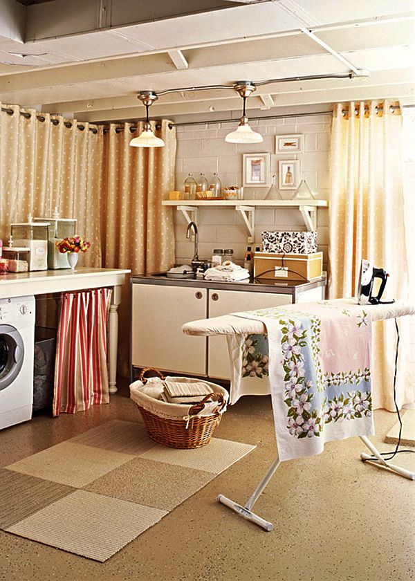 Basement-laundry-room-makeover