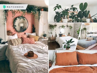 Decorate your bedroom with some indoor plants2