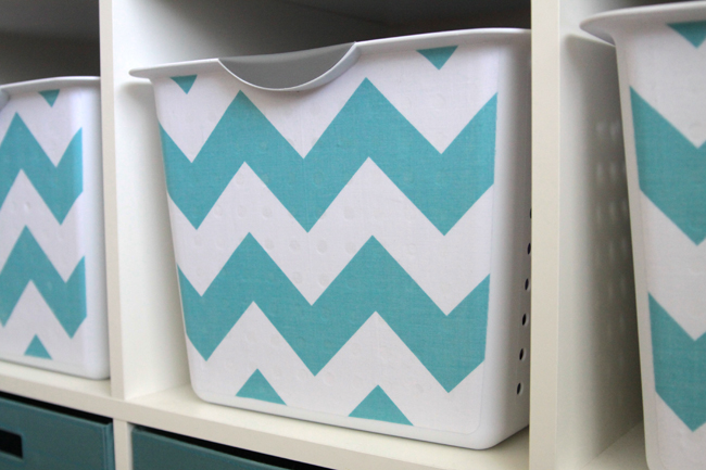 Fabric-covered-storage-bins-by-its-always-autumn