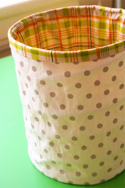 Fabric-spring-bucket