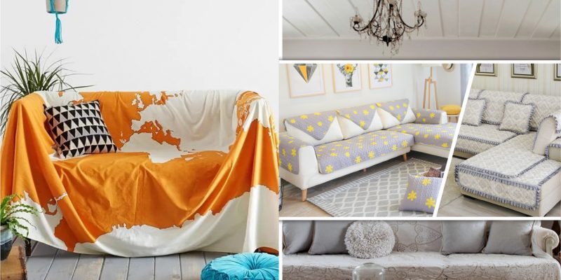 How to cover your couch perfectly2