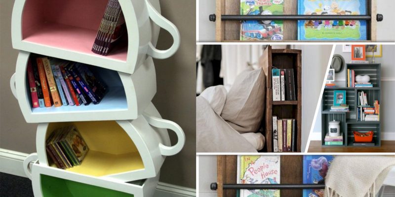 How to style your small book shelf2