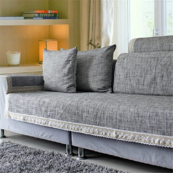 Sofa-throws-grey