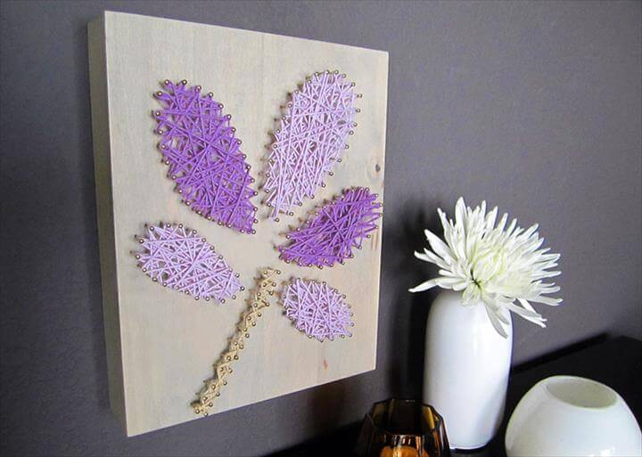 String-wall-art-nails-upcycle-craft-tutorial