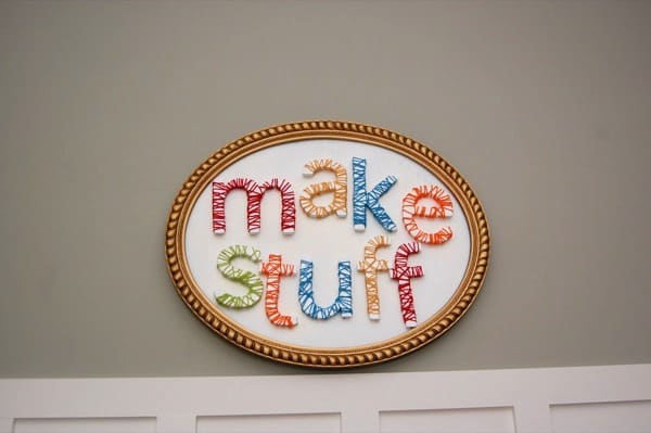 Yarn-wrapped-letter-quote-plaque