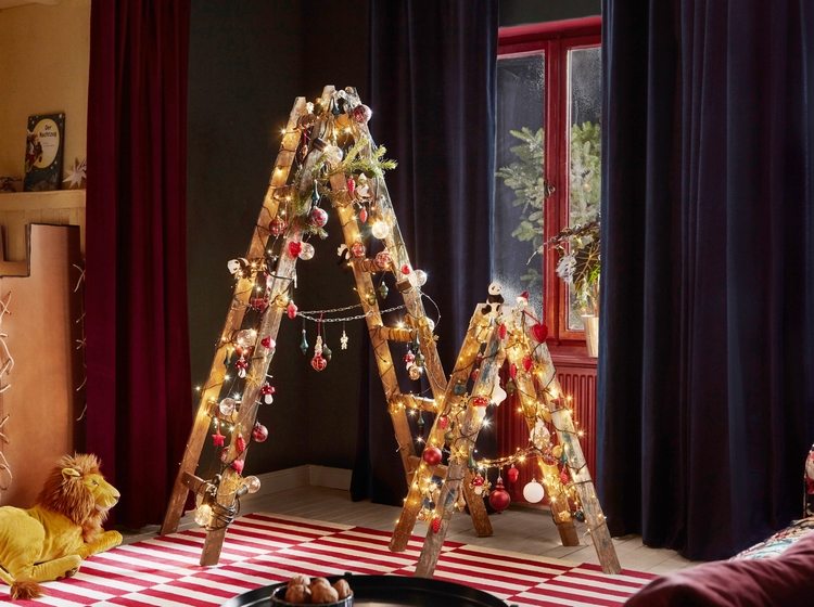 Alternative-ladder-christmas-tree-ideas-unique-decor-for-the-holidays