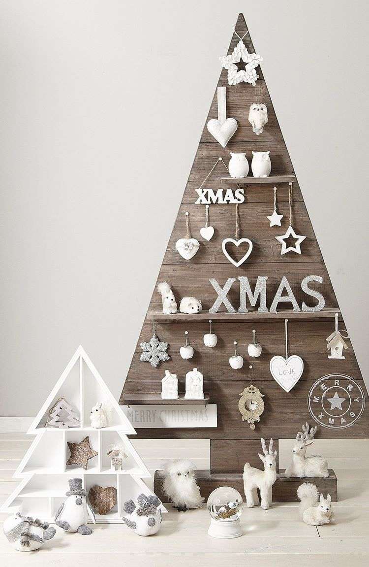 Alternative-wooden-christmas-trees-with-shelves