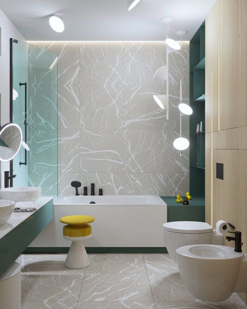 Creative-pendant-and-ceiling-lamps-over-the-tub-match-the-bathroom-decor-and-enlighten-the-space-with-chic