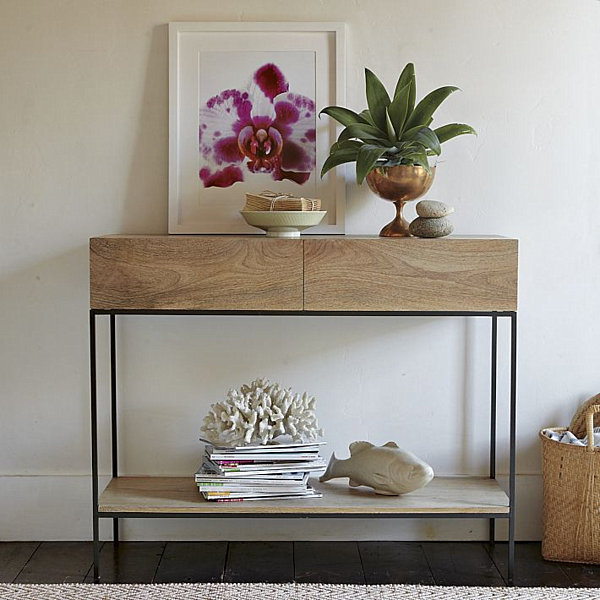 Modern-wooden-console-table