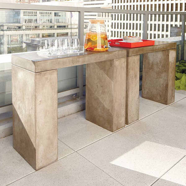 Stone-console-table