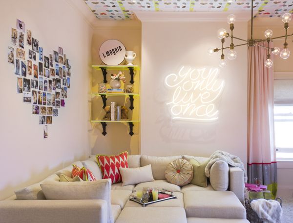 Wall-heart-shaped-collage-from-photos