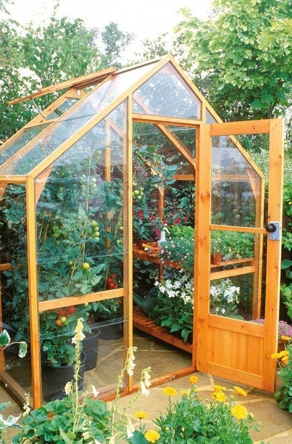 Wood-small-greenhouse-ideas