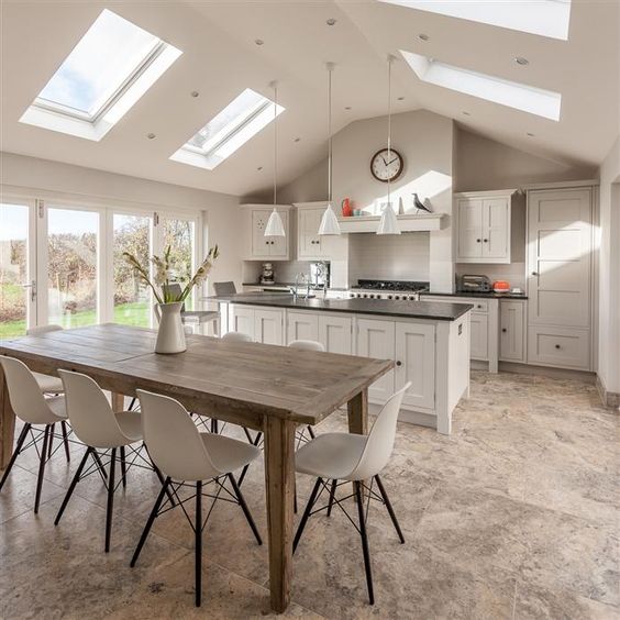 03-modern-farmhouse-inspired-kitchen-and-diner-with-a-rustic-dining-table