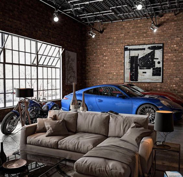 6-man-cave-garage-living-room-combine