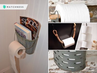 Creative toilet paper holders