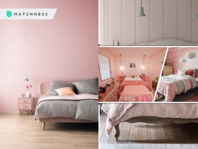 Decor variations to create soft pink bedrooms