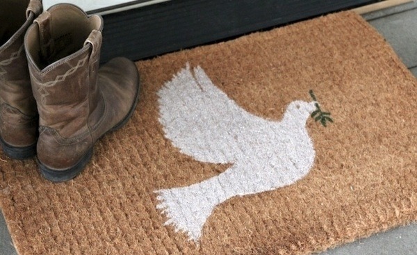 Doormat-color-house-entrance-decorating-ideas