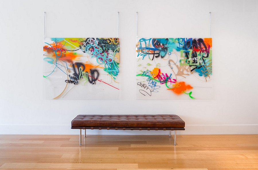 Framed-art-pieces-bring-in-the-graffiti-charm