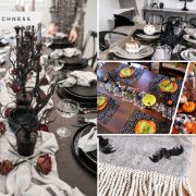 Halloween table setting inspirations