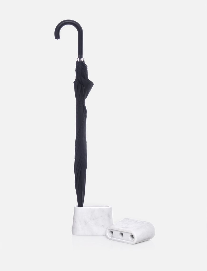 Marble-plug-umbrella-stand