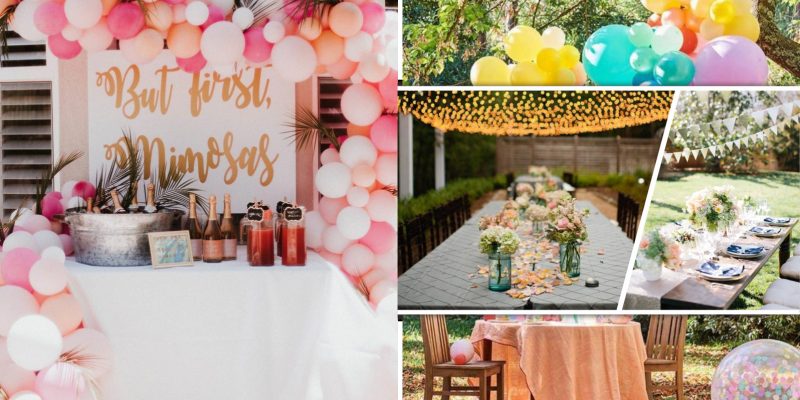 Outdoor party decoration ideas