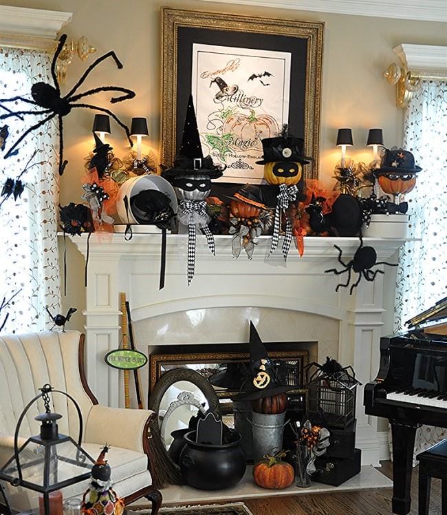 Serendipity-redefined-halloween-mantel-e1443563220123-1